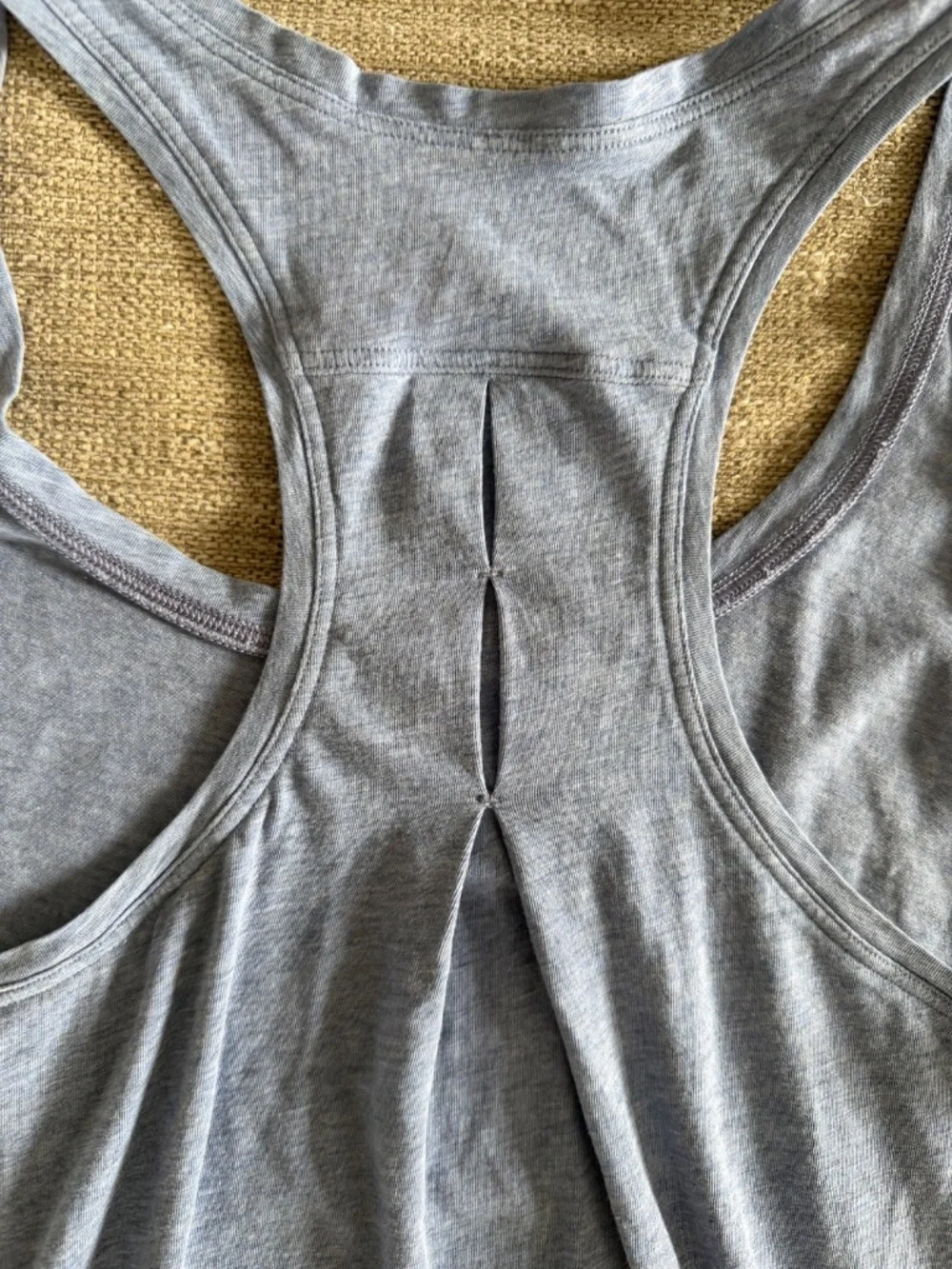 Lululemon Women's Blue Racerback Tank Top, Size Medium